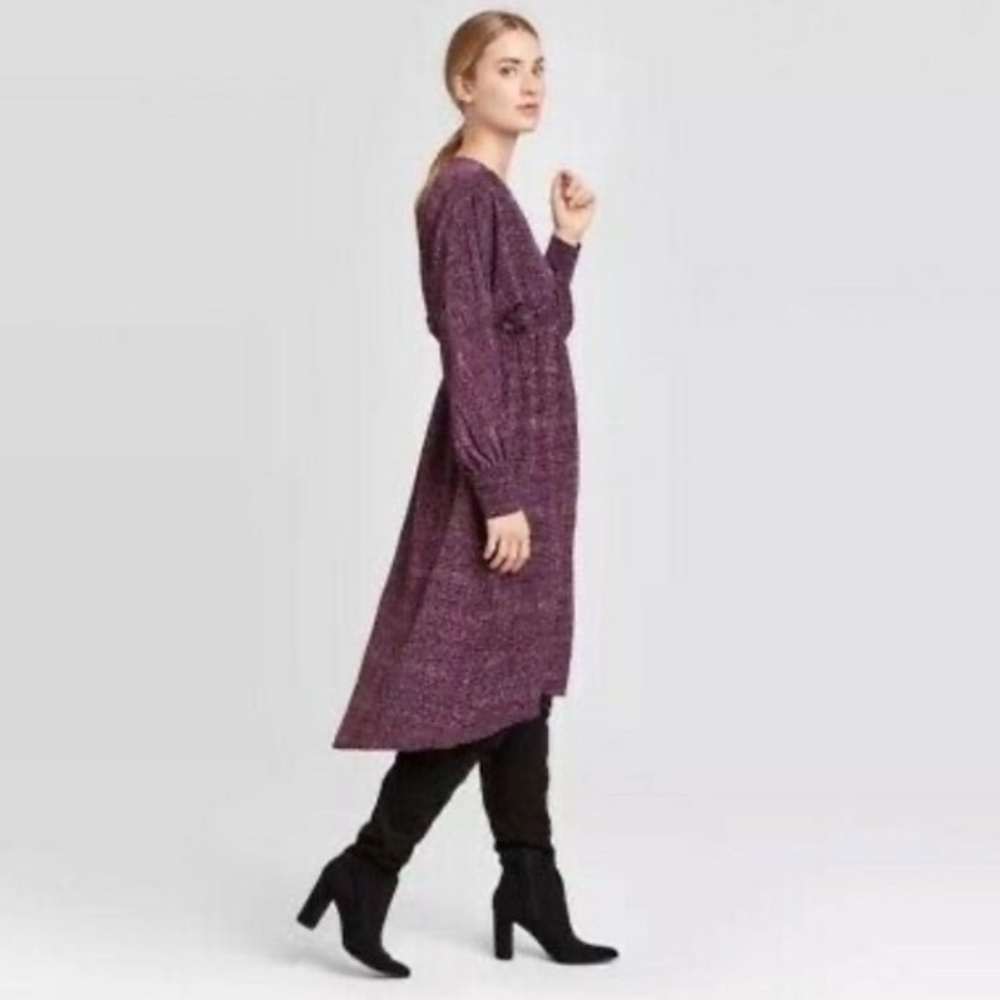 Prologue Printed High Low Midi Dress Size XL